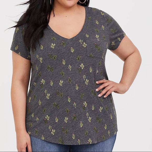 Torrid cactus shirt Clearance